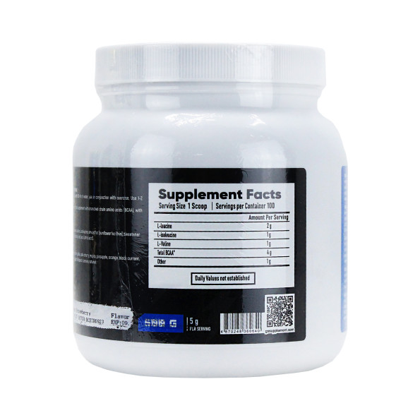 BCAA 2-1-1 GSSLab BCAA 125 порций 500 гр