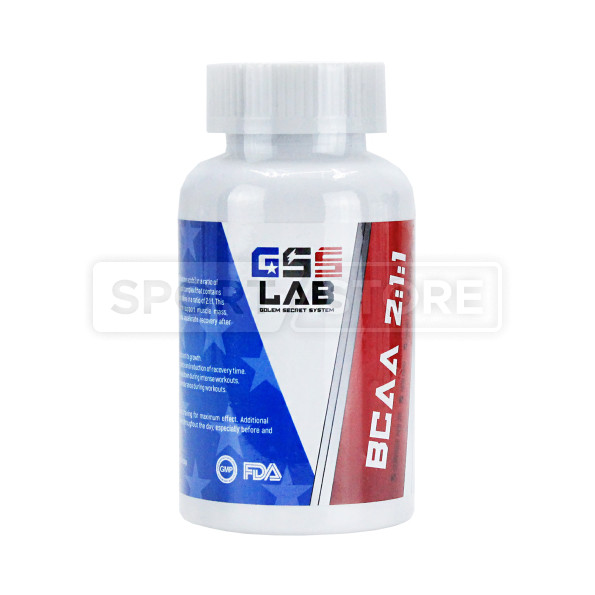 BCAA 2-1-1 GSSLab капсулы 100 шт