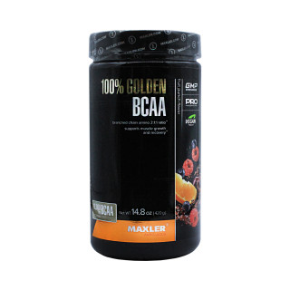 BCAA 2-1-1 Maxler 100% Golden 60 порций 420 гр #1