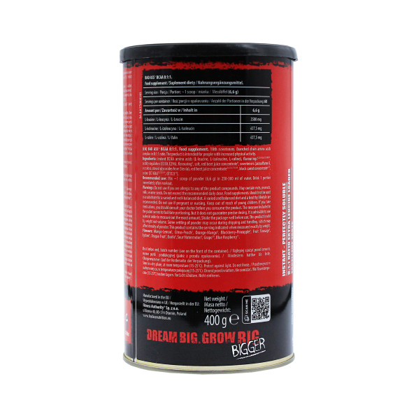 BCAA 8-1-1 Bad Ass BCAA 60 порций 400 гр