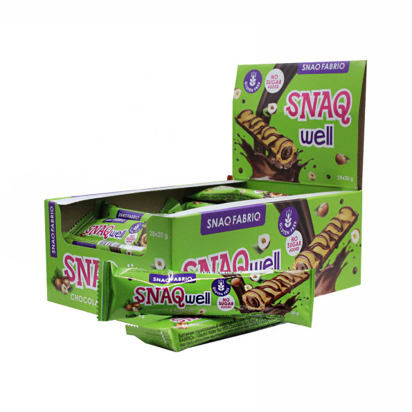 Вафли протеиновые Snaqfabriq SNAQ well