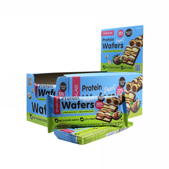 Вафли протеиновые Chikalab protein wafers
