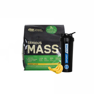 Гейнер высокоуглеводный Optimum Nutrition Serious Mass 16 порций 5455 гр