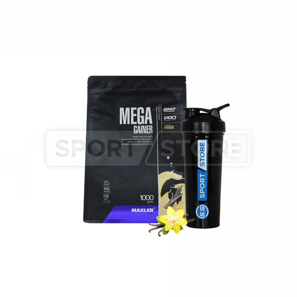 Гейнер высокоуглеводный Maxler Mega Gainer 13 порций 1000 гр