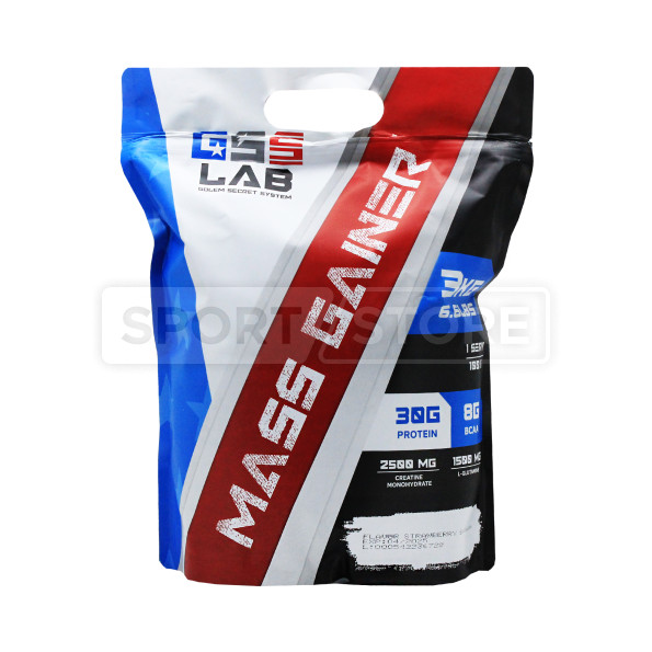 Гейнер высокоуглеводный GSSLab Mega mass 30 порций 3000 гр