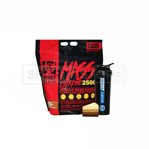Гейнер высокоуглеводный Mutant Mass XXXTREME 2500 19 порций 5450 гр