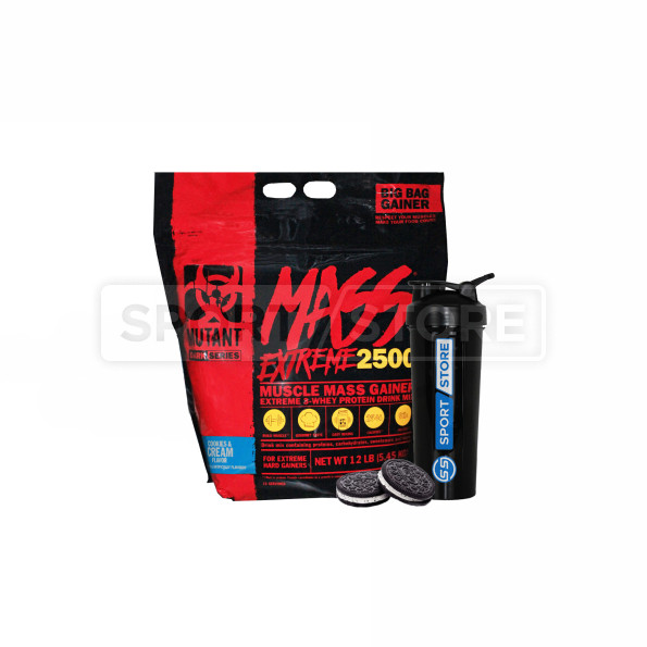 Гейнер высокоуглеводный Mutant Mass XXXTREME 2500 19 порций 5450 гр