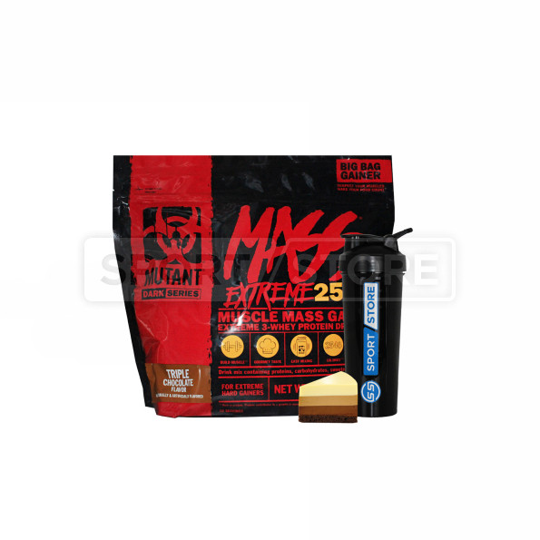 Гейнер высокоуглеводный Mutant Mass XXXTREME 2500 11 порций 2720 гр