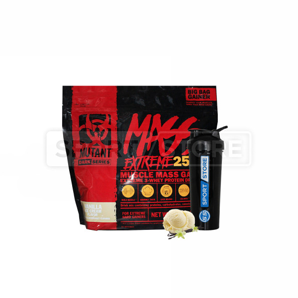 Гейнер высокоуглеводный Mutant Mass XXXTREME 2500 11 порций 2720 гр