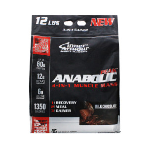 Гейнер высокоуглеводный Inner Armour Anabolic peak mass 15 порций 5443 гр