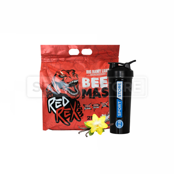 Гейнер сбалансированный Big Ramy Labs Red Rex Beef Mass 25 порций 4854 гр