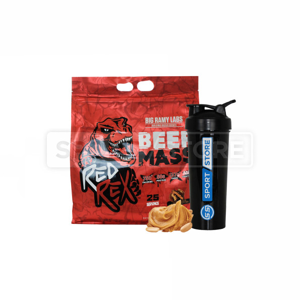 Гейнер сбалансированный Big Ramy Labs Red Rex Beef Mass 25 порций 4854 гр