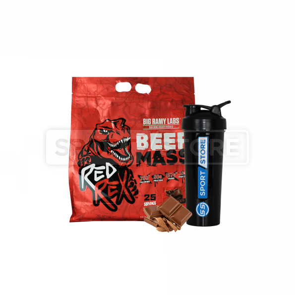 Гейнер сбалансированный Big Ramy Labs Red Rex Beef Mass 25 порций 4854 гр