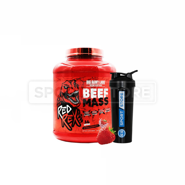 Гейнер сбалансированный Big Ramy Labs Red Rex Beef Mass 15 порций 2722 гр