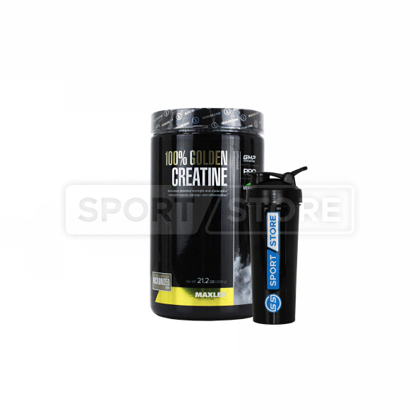 Креатин моногидрат Maxler 100% Golden Creatine 120 порций 600 гр