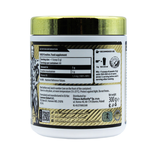 Креатин моногидрат Kevin Levrone Gold Creatine 60 порций 300 гр #2