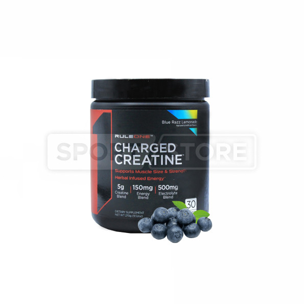 Креатин моногидрат Rule One Charged creatine 30 порций 270 гр