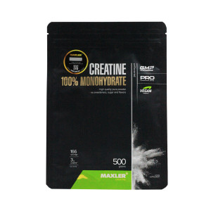 Креатин моногидрат Maxler Creatine Monohydrate 166 порций 500 гр пакет