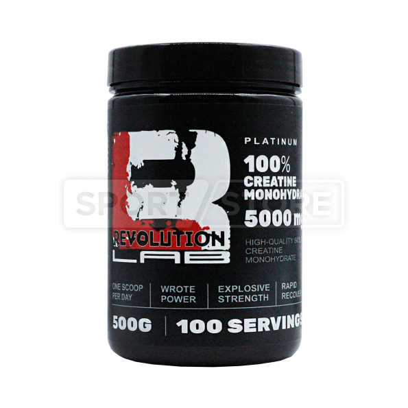 Креатин моногидрат Revolution Lab Creatine 100 порций 500 гр