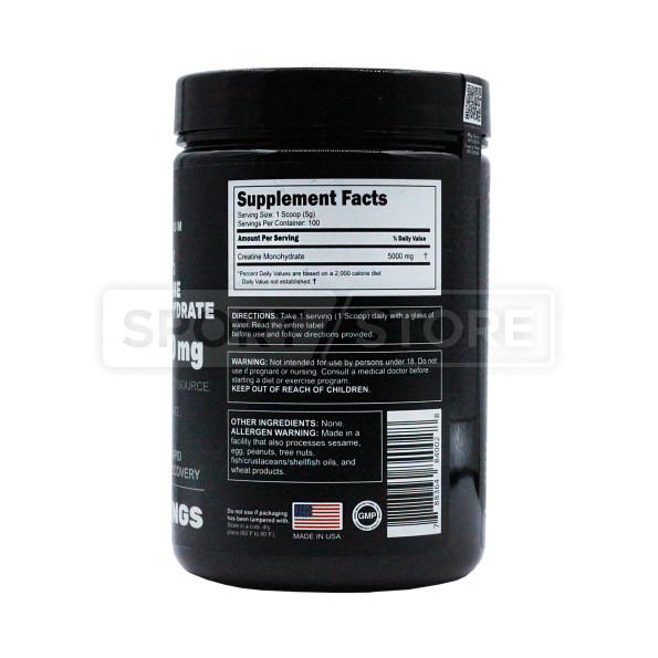 Креатин моногидрат Revolution Lab Creatine 100 порций 500 гр