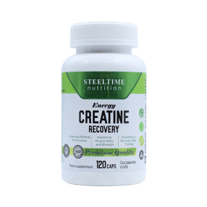 Креатин моногидрат Steeltime Nutrition Creatine recovery 120 капсул
