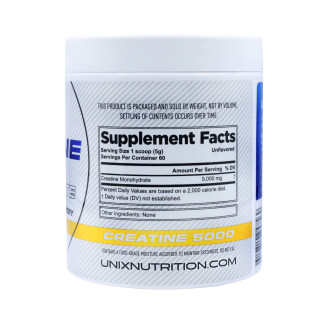 Креатин моногидрат Unix Nutrition 60 порций 300 гр #1