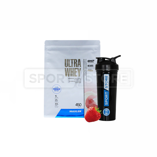Протеин cывороточный Maxler Ultra Whey 15 порций 450 гр
