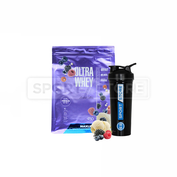 Протеин cывороточный Maxler Ultra Whey 15 порций 450 гр