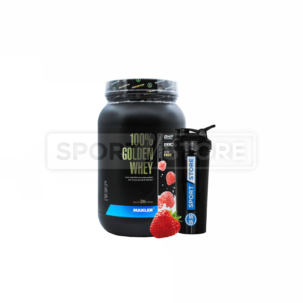 Протеин Maxler 100% Golden Whey 2 Ibs 27 порций 908 гр