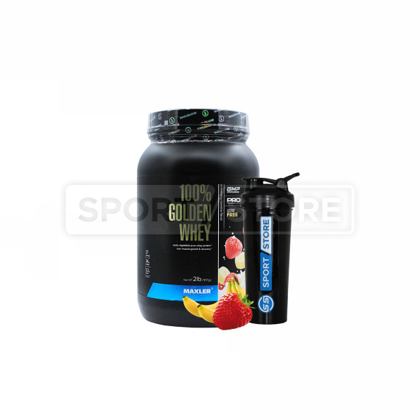 Протеин Maxler 100% Golden Whey 2 Ibs 27 порций 908 гр