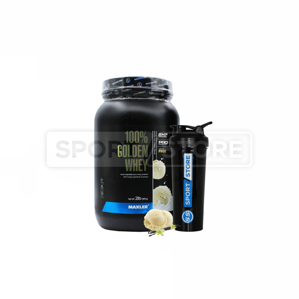 Протеин Maxler 100% Golden Whey 2 Ibs 27 порций 908 гр