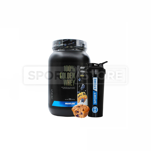 Протеин Maxler 100% Golden Whey 2 Ibs 27 порций 908 гр