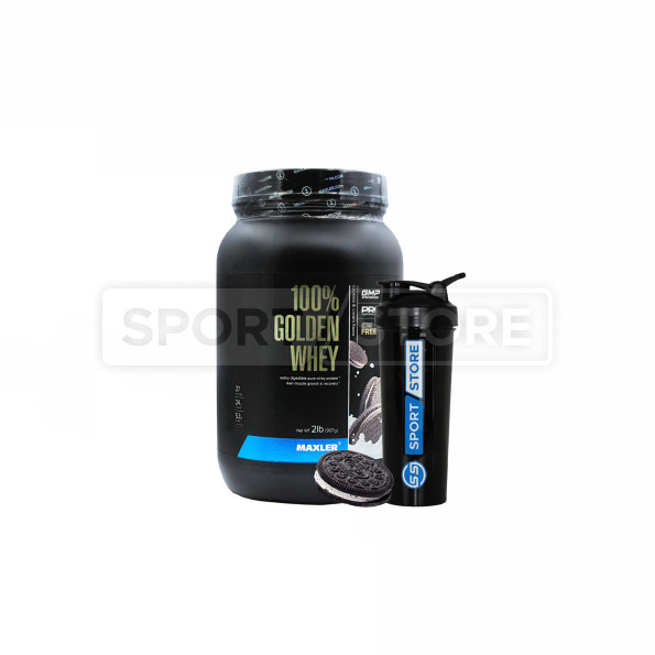 Протеин Maxler 100% Golden Whey 2 Ibs 27 порций 908 гр