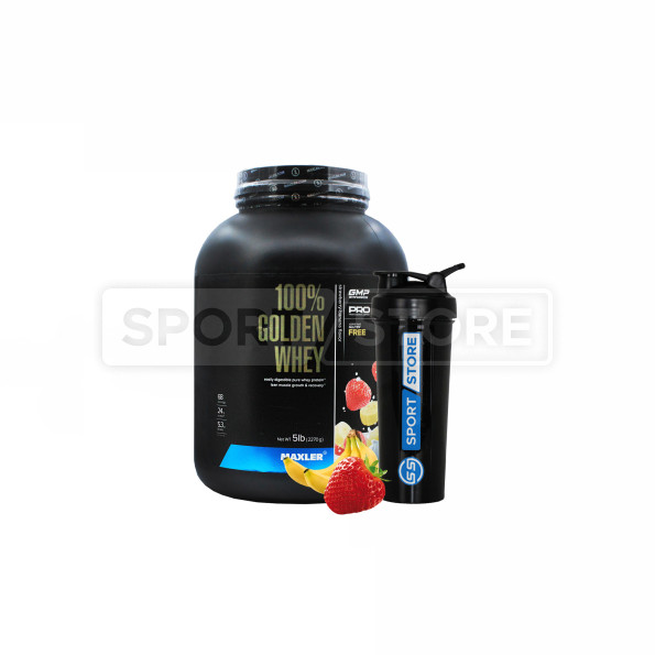 Протеин Maxler 100% Golden Whey 5 Ibs 68 порций 2270 гр