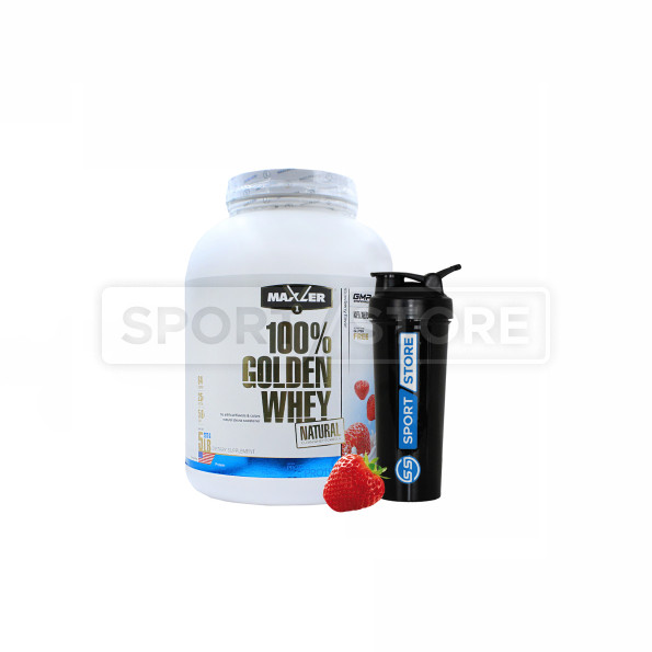 Протеин Maxler 100% Golden Whey Natural 5 Ibs 64 порций 2270 гр