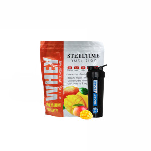 Протеин сывороточный Steeltime Nutrition Whey 30 порций 900 гр