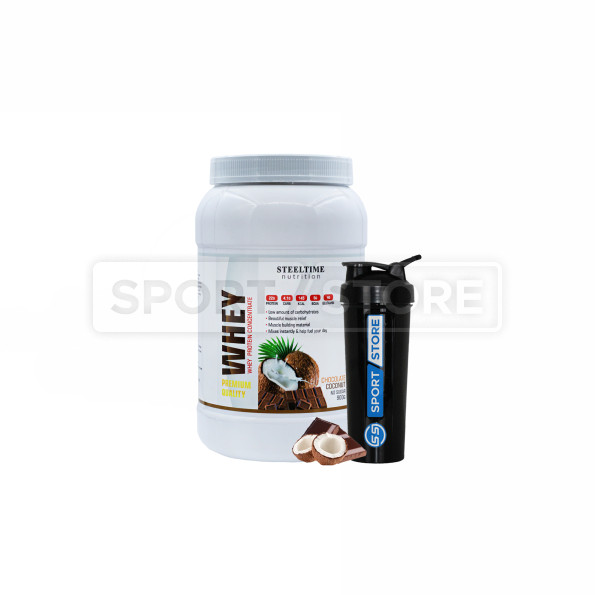 Протеин сывороточный Steeltime Nutrition Whey 30 порций 900 гр