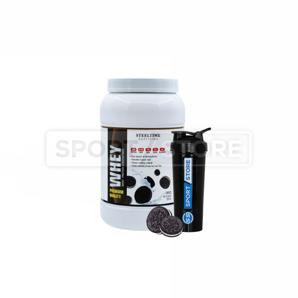 Протеин сывороточный Steeltime Nutrition Whey 30 порций 900 гр