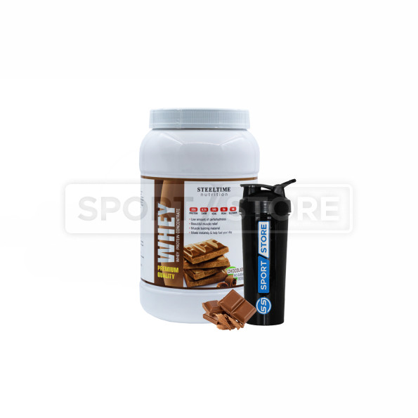 Протеин сывороточный Steeltime Nutrition Whey 30 порций 900 гр