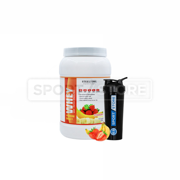 Протеин сывороточный Steeltime Nutrition Whey 30 порций 900 гр