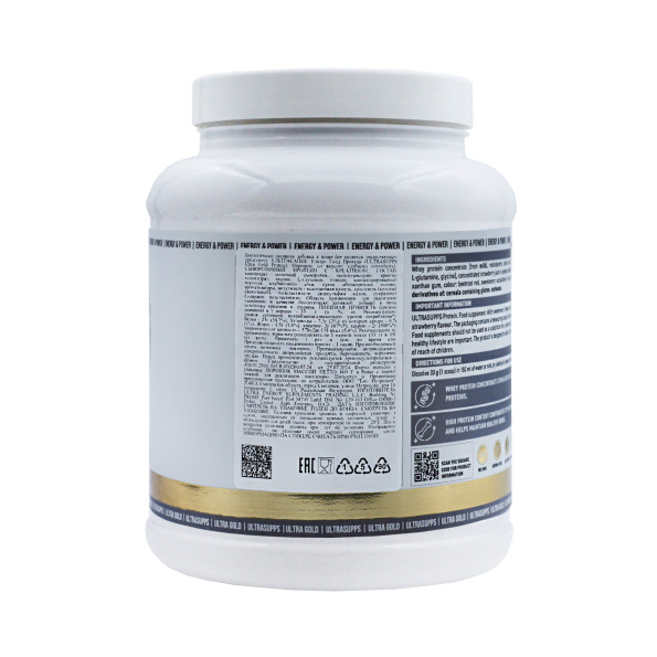 Протеин сывороточный Ultrasupps Ultra gold 18 порций 600 гр #2