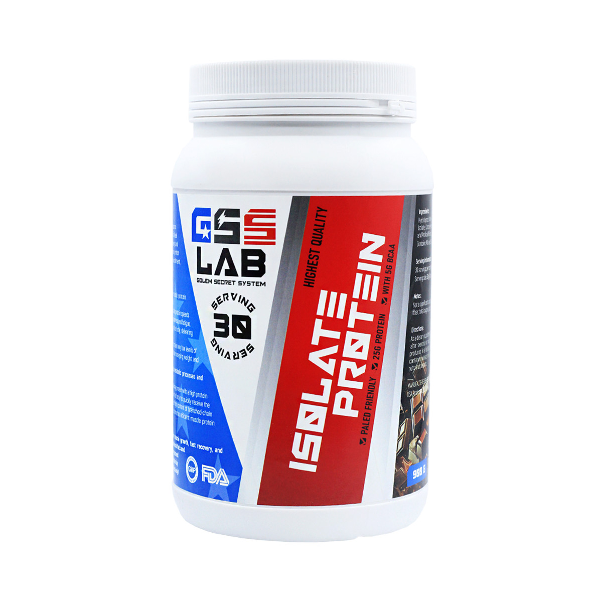 Lab Protrein Gss Lab Isolate Protein 900 г купить в Алматы | цена Sport Store