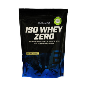 Протеин изолят без лактозы BioTech USA Iso Whey Zero 20 порций 500 гр