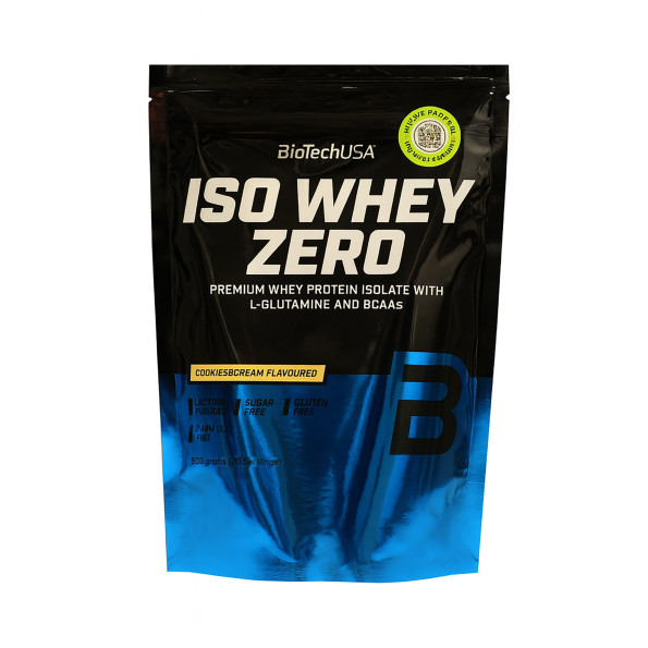Протеин изолят без лактозы BioTech USA Iso Whey Zero 20 порций 500 гр #1