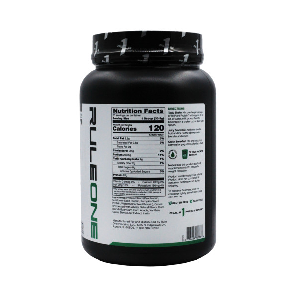 Растительный протеин Rule One Plant protein 20 порций 610 гр #2