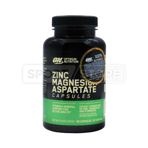 Тестостероновые бустеры Optimum Nutrition ZMA 90 капсул