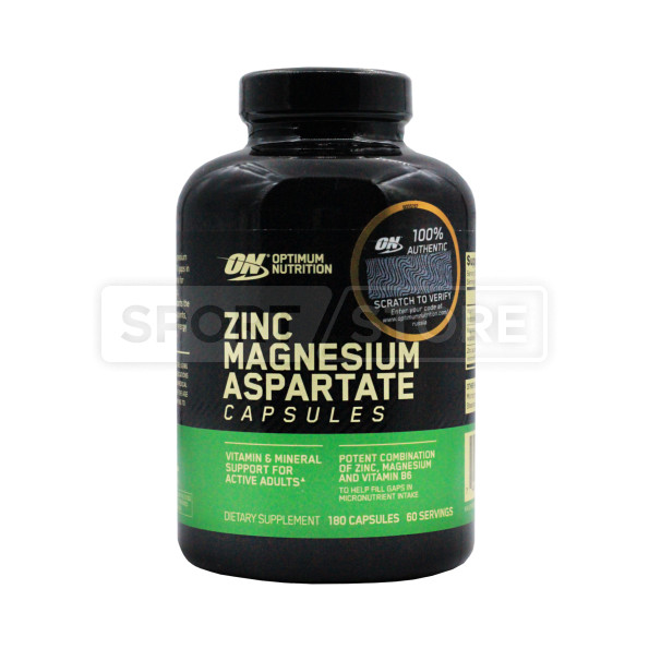 Тестостероновые бустеры Optimum Nutrition ZMA 180 капсул
