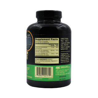 Бустер тестостерона Optimum Nutrition ZMA 180 капсул #1
