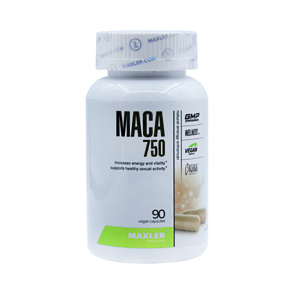 Бустер тестостерона Maxler MACA 750 90 капсул 750 мг