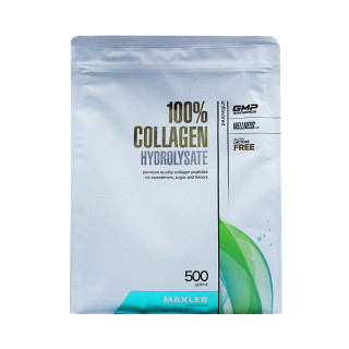 Коллаген Maxler 100% Hydrolysate пакет 50 порций 500 гр #1